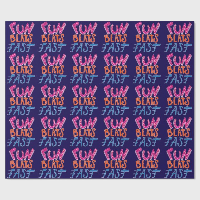Snabba roligtar presentpapper (Platt)
