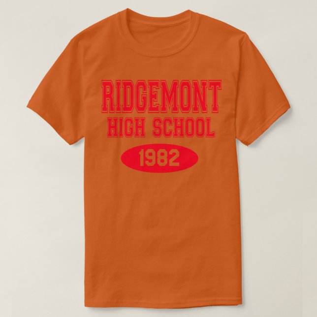 Snabba tider vid hög ridgemont t shirt (Design framsida)