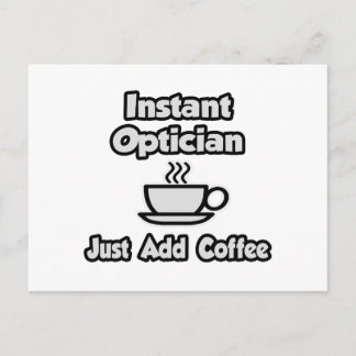 Snabbalternativ.. Lägg bara till kaffe Vykort