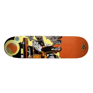 Snabbare än går skridskodäcket skateboard bräda 19,5 cm