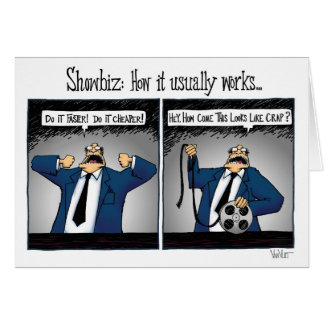 Snabbare! - Mer billig! Hälsningskort