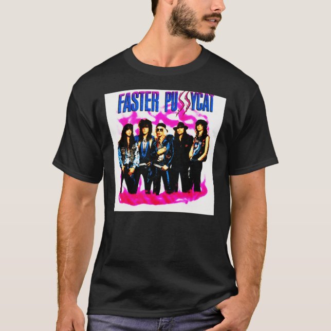 SNABBARE PUSSYCAT BAND MUSIC&x27;&x27; Classic T-S T Shirt (Framsida)