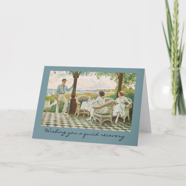 Snabbåterställning för Tennis Älskare Kort (Framsida)