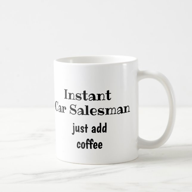 Snabbbilssäljare Lägg bara till offerten för Rolig Kaffemugg (Höger)