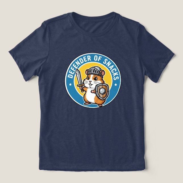 Snabbens försvarare Hamster T Shirt (Design Framsida)