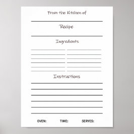 Snabbhämtningsmottagare Lakan Poster