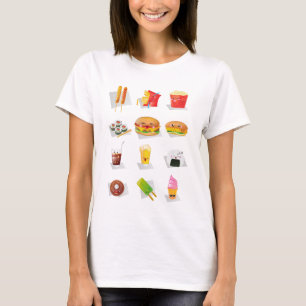 snabbmat av kawaii tee