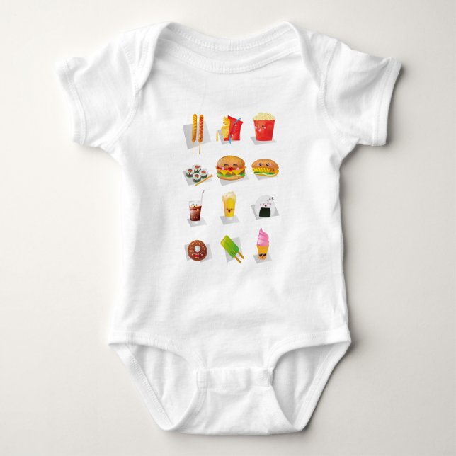 snabbmat av kawaii tee (Framsida)