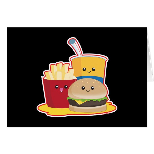 Snabbmat Hälsningskort (Framsidan Horizontal)