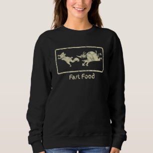 Snabbmat  Hund jagar katt-grafik T Shirt