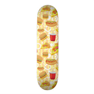 Snabbmat Mini Skateboard Bräda 18,5 Cm