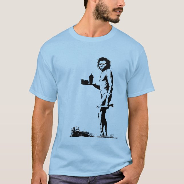 Snabbmatgrottman Tee Shirt (Framsida)