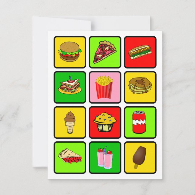 Snabbmatknarkareinbjudan Inbjudningar (Framsida)