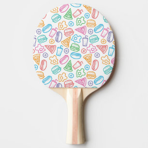Snabbmatmönster Pingisracket