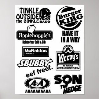 Snabbmatning Poster