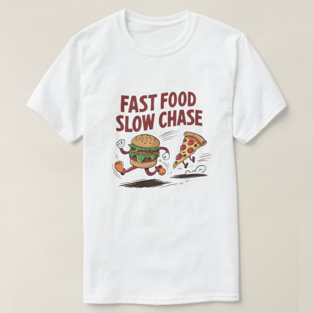 Snabbmatschassen T Shirt (Design framsida)