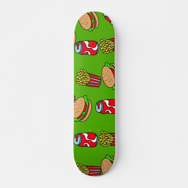 Snabbmattapet Skateboard Bräda 20 Cm (Framsida)