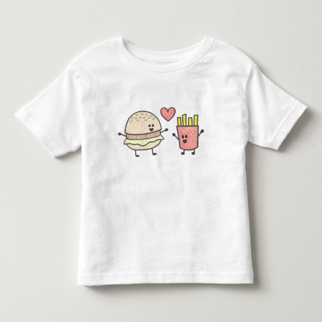 Snabbmatvänner Tee Shirt (Framsida)