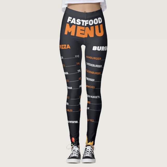 Snabbmeny vid matning leggings (Framsida)