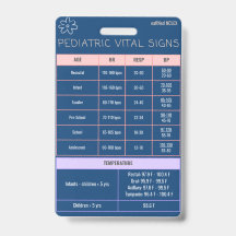 Snabbreferens för pediatrik-märkning