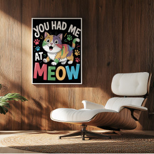 Snabbschema för Kattdjur Poster