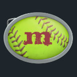 Snabbspets för Gult av softball 8U Monogram Bälte<br><div class="desc">Gult med snabbval 8U 10U 12U 14U 16U College Boll Monogram - Personlig för första låsningen i Bälte</div>