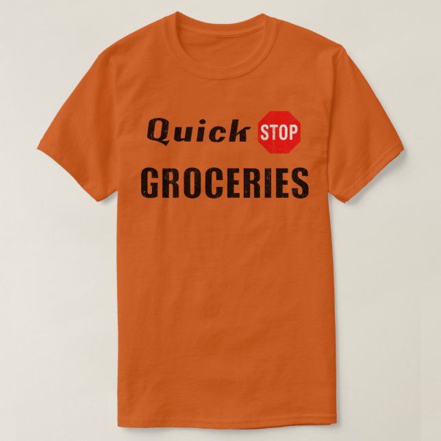 Snabbstopp för Livsmedel variant T Shirt (Design framsida)