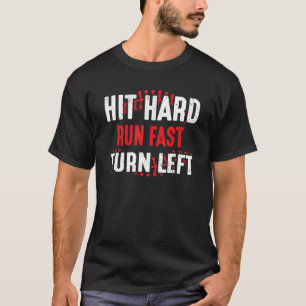 Snabbsväng för Slå Springa i manar lämnat T Shirt