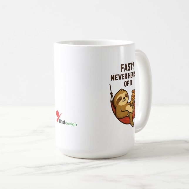 Snabbt? Aldrig hört talas om det Kaffemugg (Framsida höger)