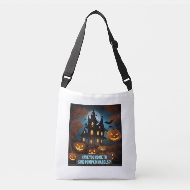 Snabbt Cute Halloween Tote Bag Axelväska (Framsida)