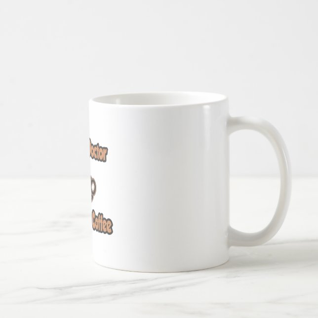 Snabbt Doktor... Lägg bara till kaffe Kaffemugg (Höger)