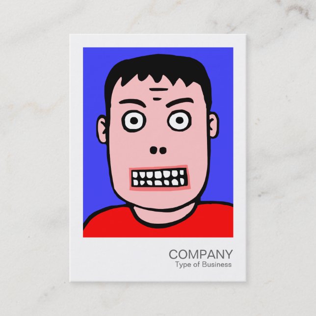 Snabbt foto 039 - roligt tecken 01 visitkort (Framsida)