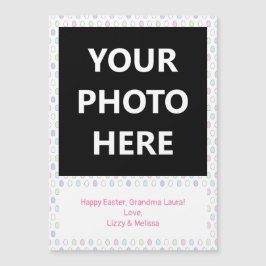 Snabbt fotoomringningsmeddelande - Magnet | PÅSKÄG