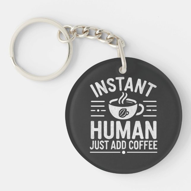 Snabbt humant, bara tillsatt kaffe (Framsidan)
