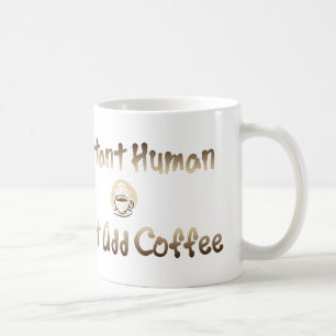 Snabbt humant kaffemugg