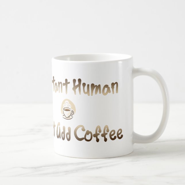 Snabbt humant kaffemugg (Höger)