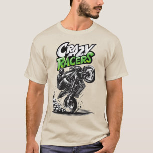 Snabbt manar tshirts tävling-bildagspresent
