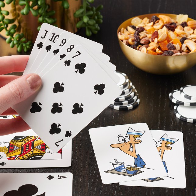 Snabbt matarbetare casinokort (Skapare uppladdad)