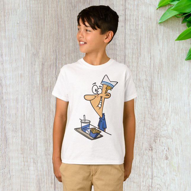 Snabbt matarbetare t shirt (Skapare uppladdad)