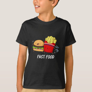 Snabbt matsnål förbränning och färja Pun-Mörk BG T Shirt