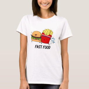 Snabbt matsnålskjutare och färja Pun T Shirt