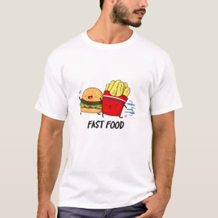 Snabbt matsnålskjutare och färja Pun T Shirt