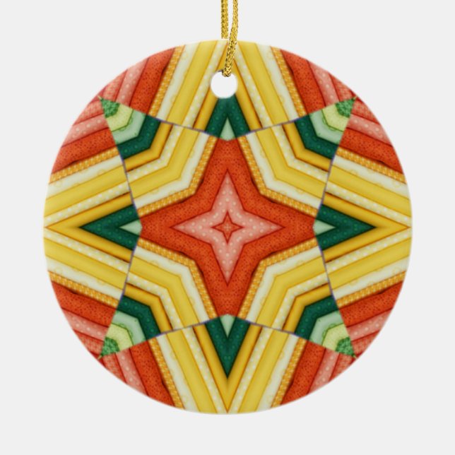 Snabbt ornament - kan lägga till text eller foto b (Framsidan)