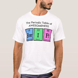 SNABBT periodiskt bord 2 T-shirt