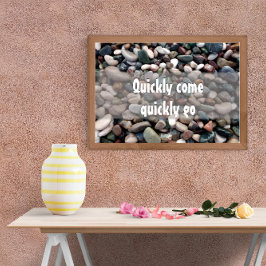 Snabbt poster kom snabbt