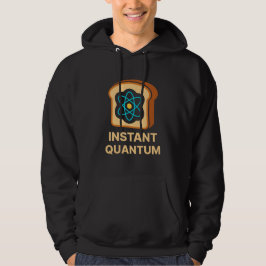 Snabbt Quantum-toast - Lönnrik Science Geek Design Hoodie