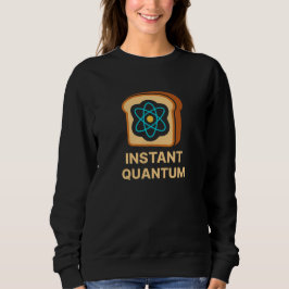 Snabbt Quantum-toast - Lönnrik Science Geek Design T Shirt