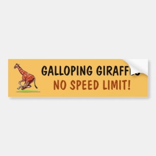 Snabbt växande giraffmall bildekal