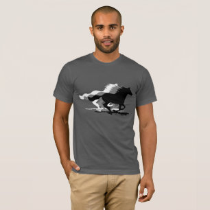 Snabbt växande hästar t shirt