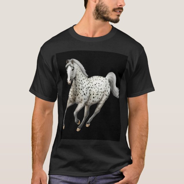 Snabbt växande LeopardAppaloosa T Shirt (Framsida)